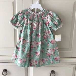 Floral Smocked Dress